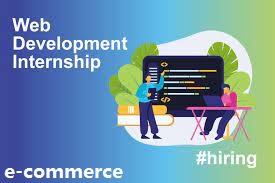 E-Commerce Website Development Internship